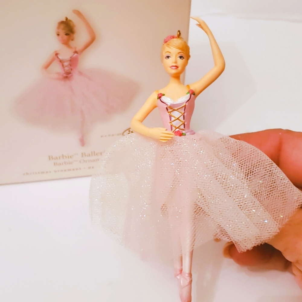NIB 2008 Barbie Ballerina Hallmark Keepsake Ornament